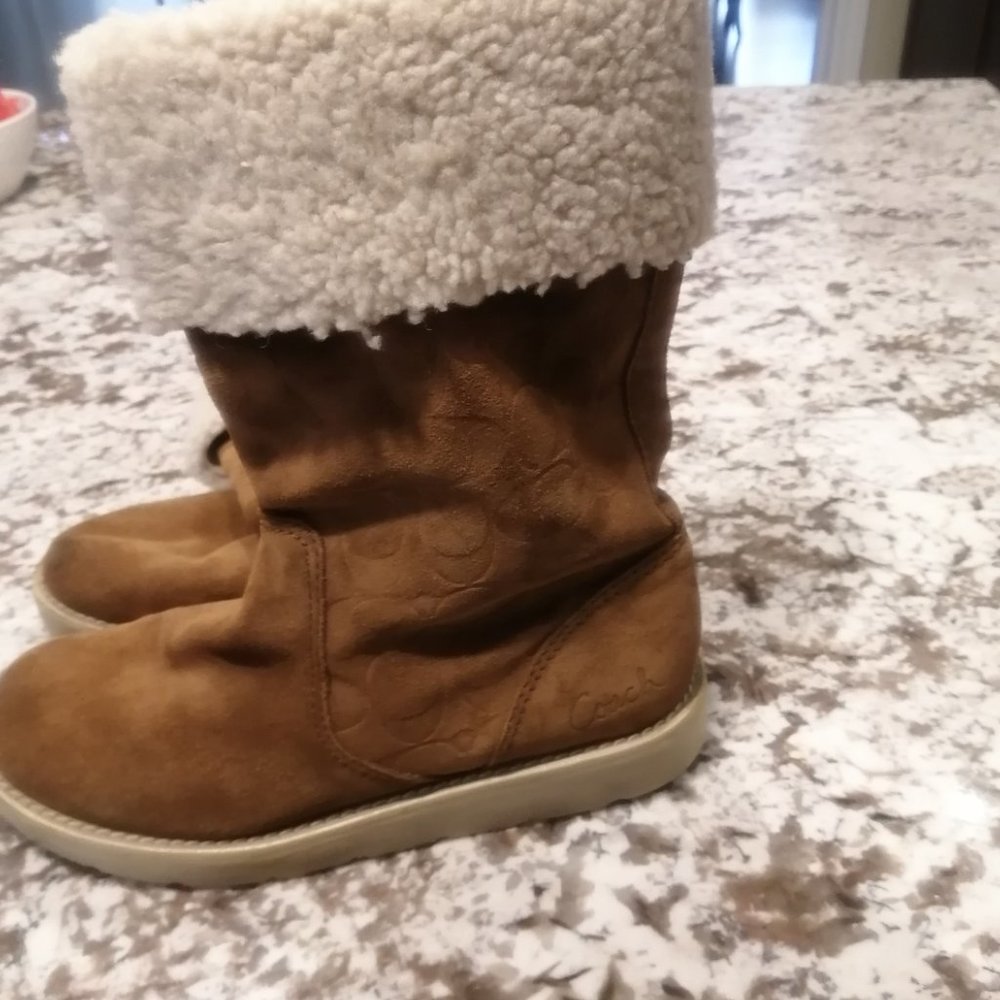 Coach winter boots